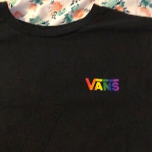 Women’s Vans medium pride edition tee shirt